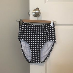 Small Lime Ricki High-Waist Swim Bottoms